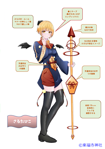 サルタヒコのイメージ